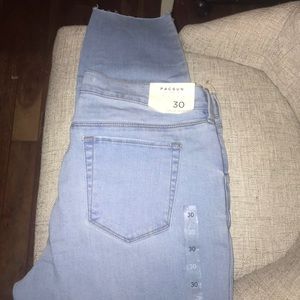 PacSun Cleo Blue Ankle Jegging (Skinny Jean)